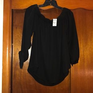 Off the shoulder top